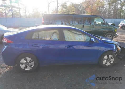 2020 Hyundai Ioniq Blue из США, поврежденный, VIN KMHC65LC4LU231684